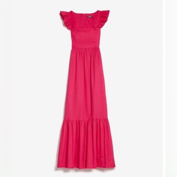Ruffle sleeve maxi dress - Picture 3 of 7